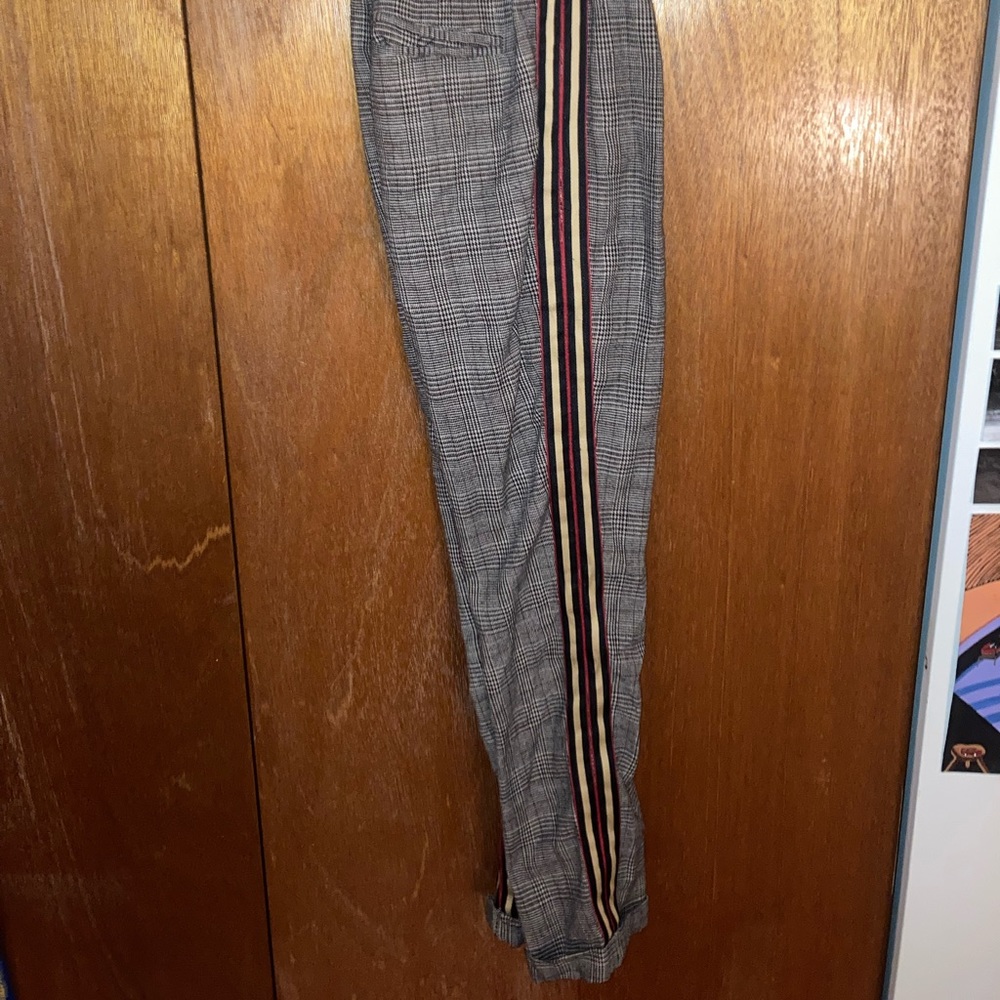 vintage plaid pants